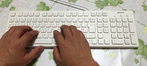 9_usbkeybord_BSKBU04WH_typing_form.jpg